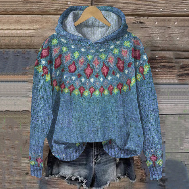 LIRA | Alpine-Knit Hoodie