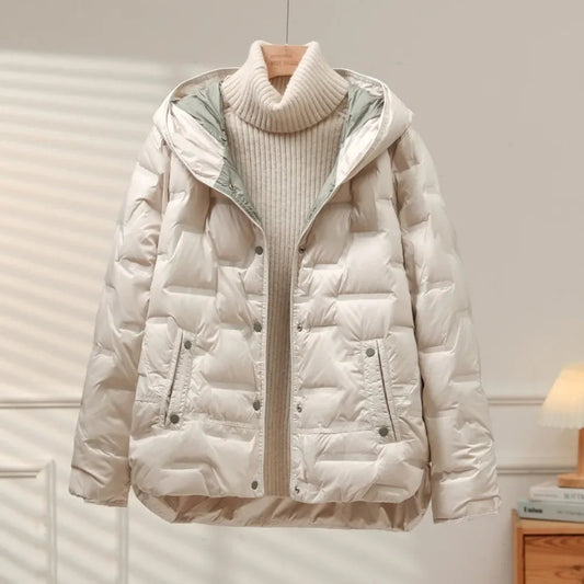 SILAS | Quilted Hooded Jacket