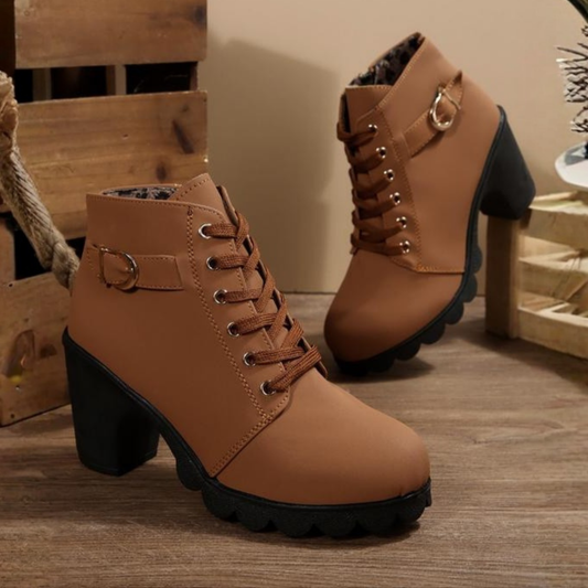 ZENYA | Buckled Heeled Boot