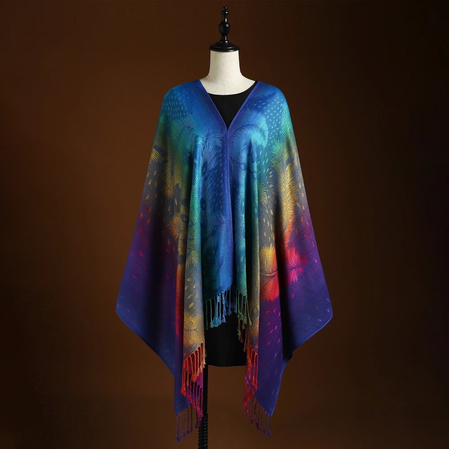 SELENE | Wool-Cashmere Wrap