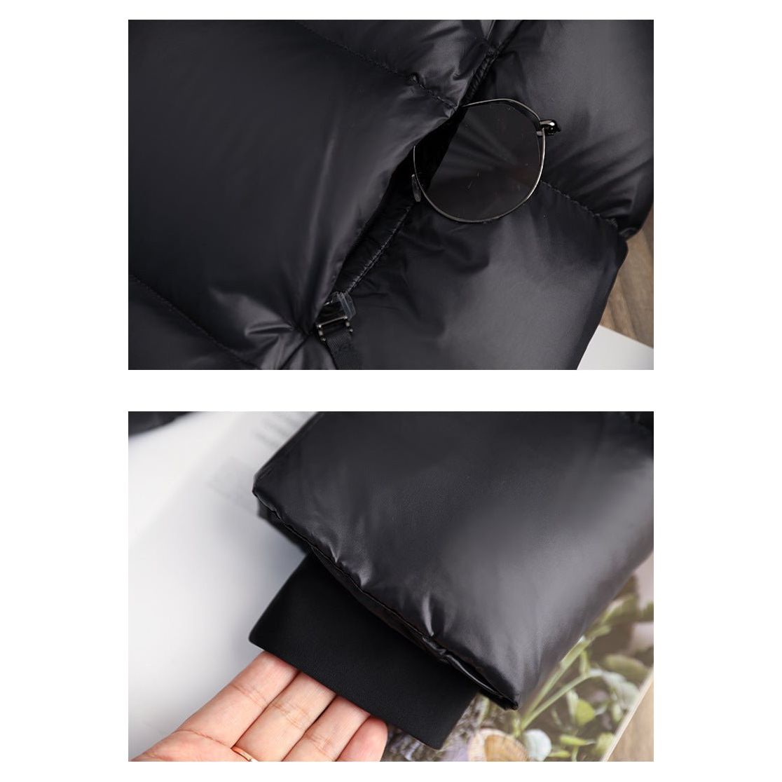 TARON | Long Quilted Puffer Coat