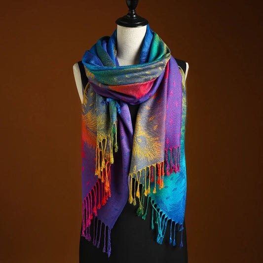 SELENE | Wool-Cashmere Wrap