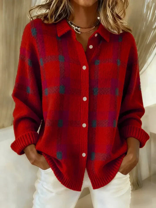 ORION | Vintage Ease Button-Front Sweater