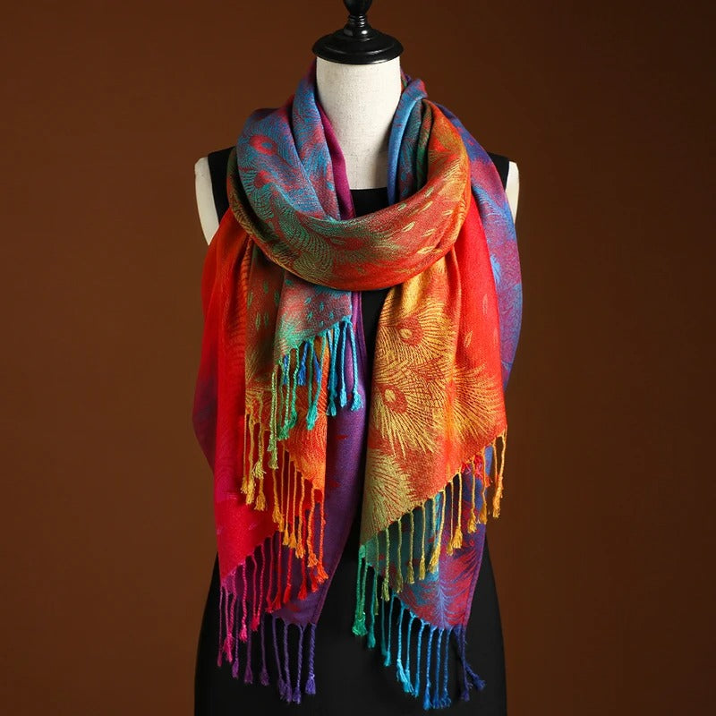 SELENE | Wool-Cashmere Wrap