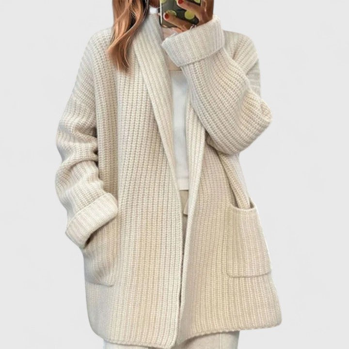 AMIE | Plush-Front Knit