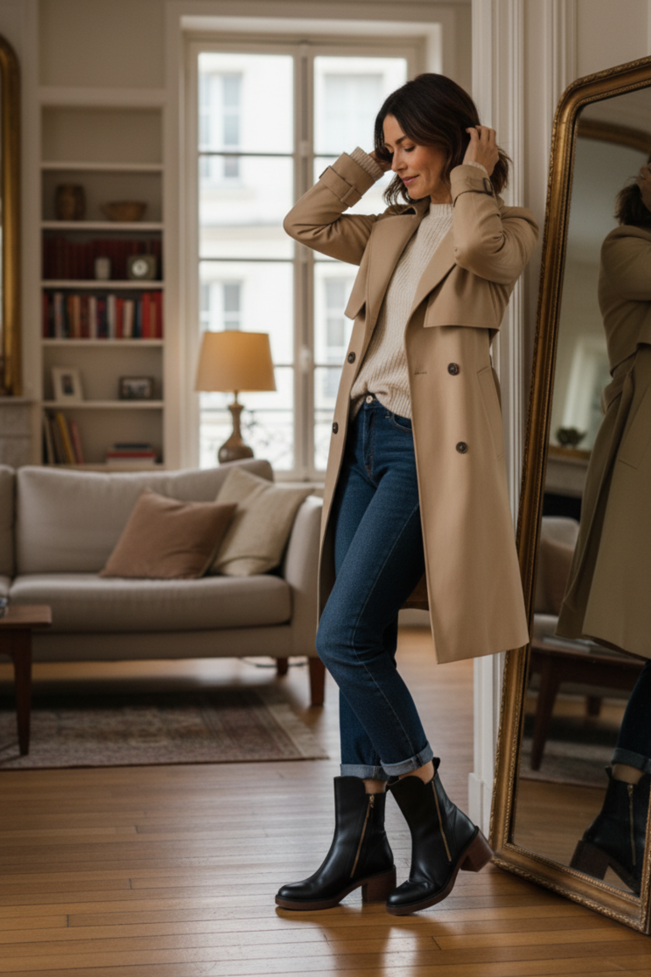 TESSA | Heeled Leather Boot