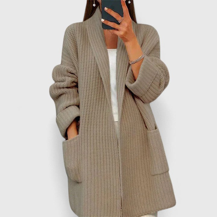 AMIE | Plush-Front Knit