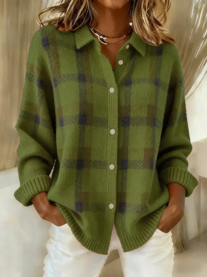 ORION | Vintage Ease Button-Front Sweater