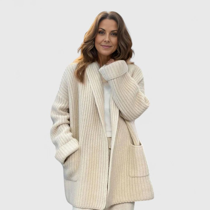 AMIE | Plush-Front Knit