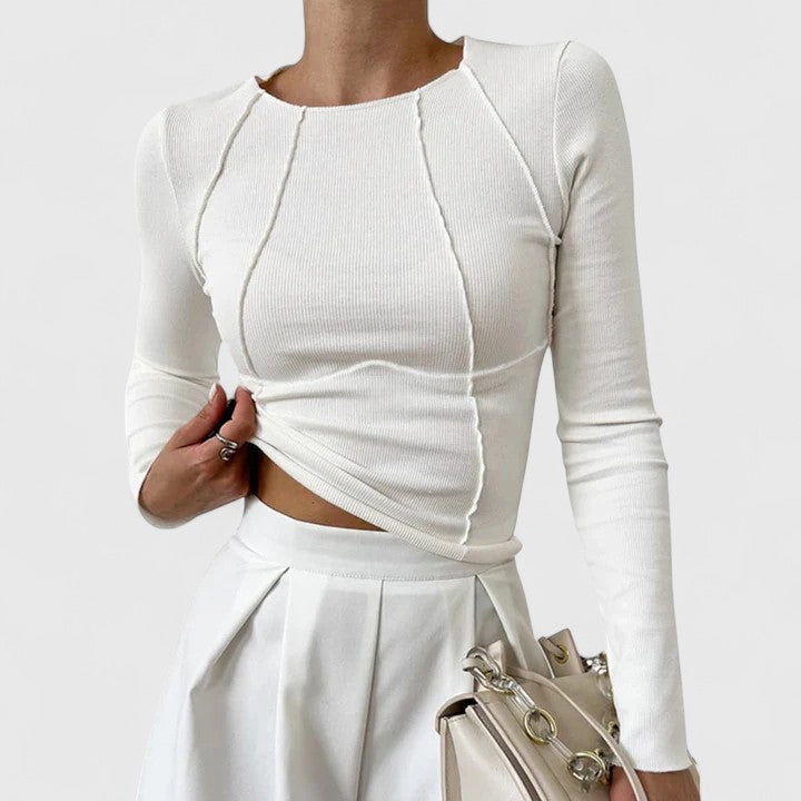 ISOLDE | Linen-Brush Tee