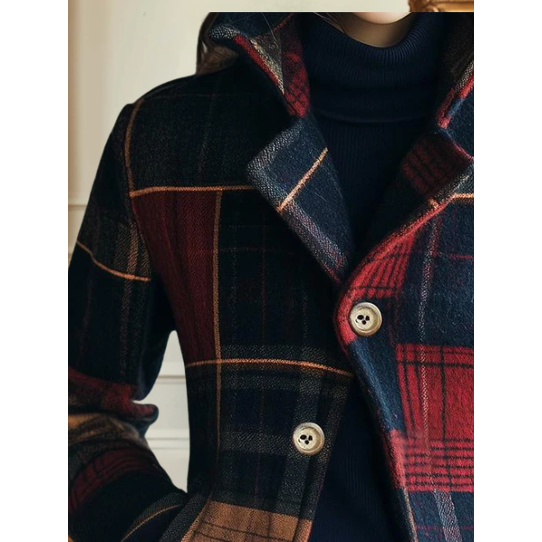 ECHO | Tailored Plaid Blazer
