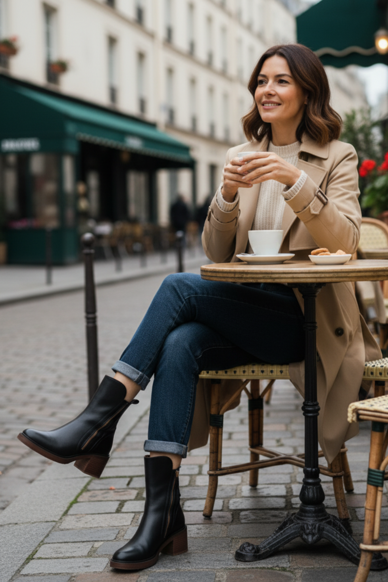 TESSA | Heeled Leather Boot