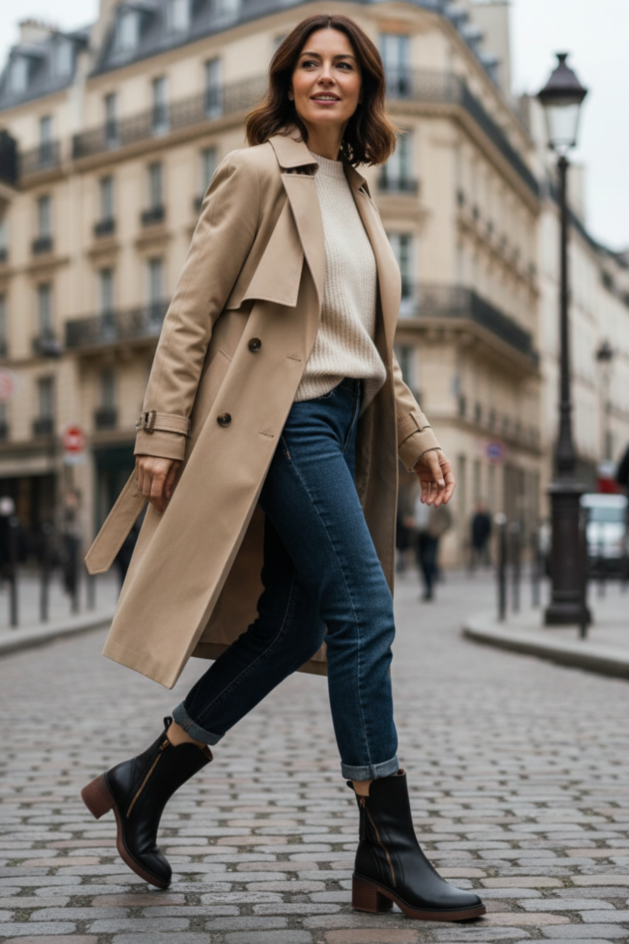 TESSA | Heeled Leather Boot