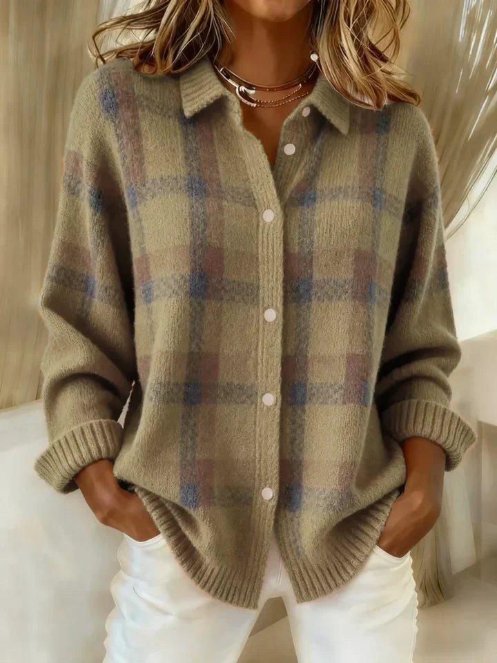 ORION | Vintage Ease Button-Front Sweater