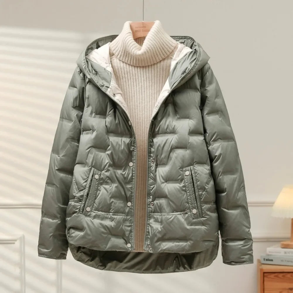 SILAS | Quilted Hooded Jacket