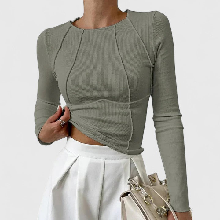 ISOLDE | Linen-Brush Tee