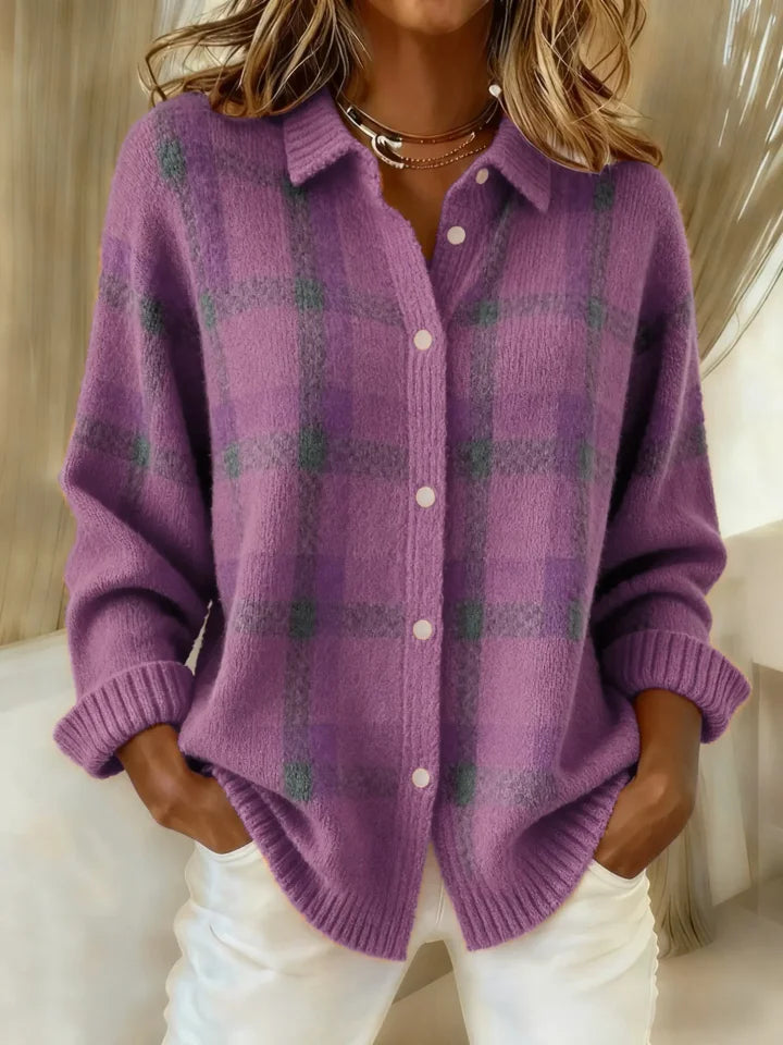 ORION | Vintage Ease Button-Front Sweater