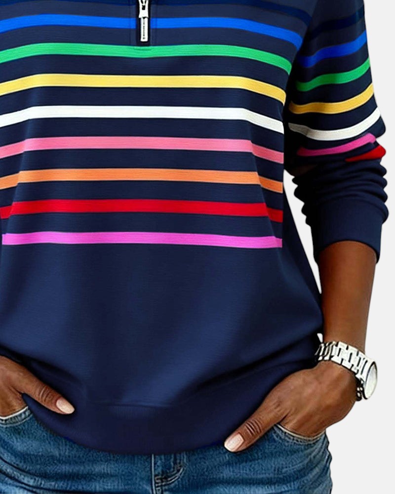 CASCADE | City-Scape Zip-Pullover