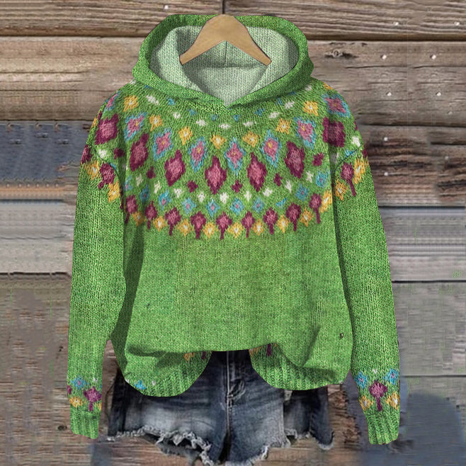 LIRA | Alpine-Knit Hoodie