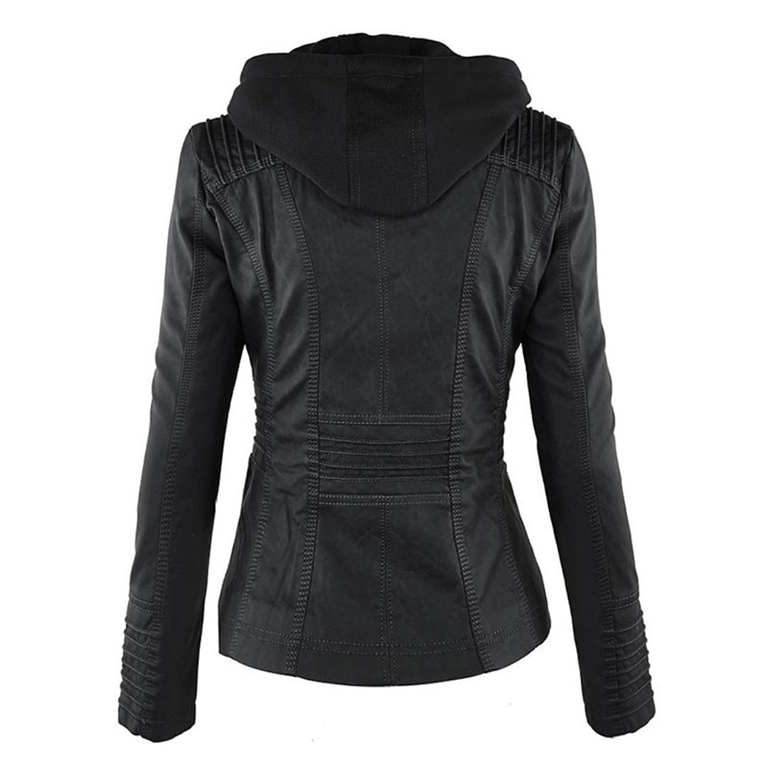 VELA | Hooded Moto Jacket