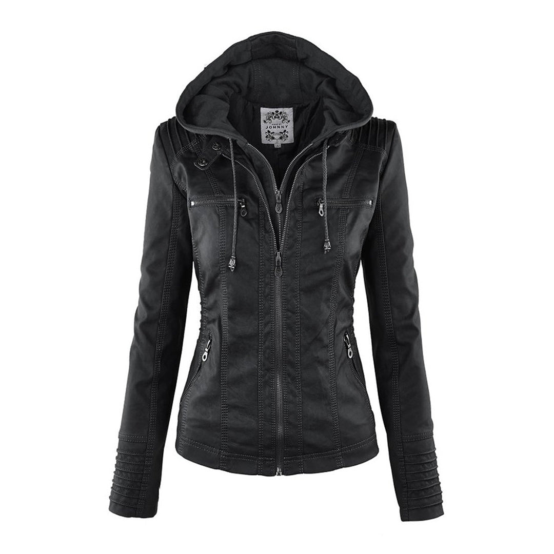 VELA | Hooded Moto Jacket