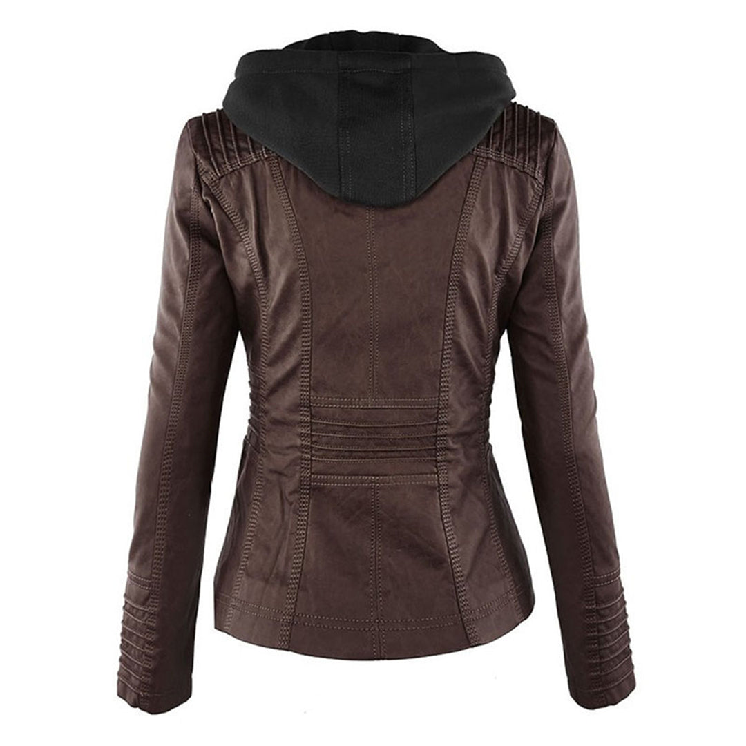 VELA | Hooded Moto Jacket