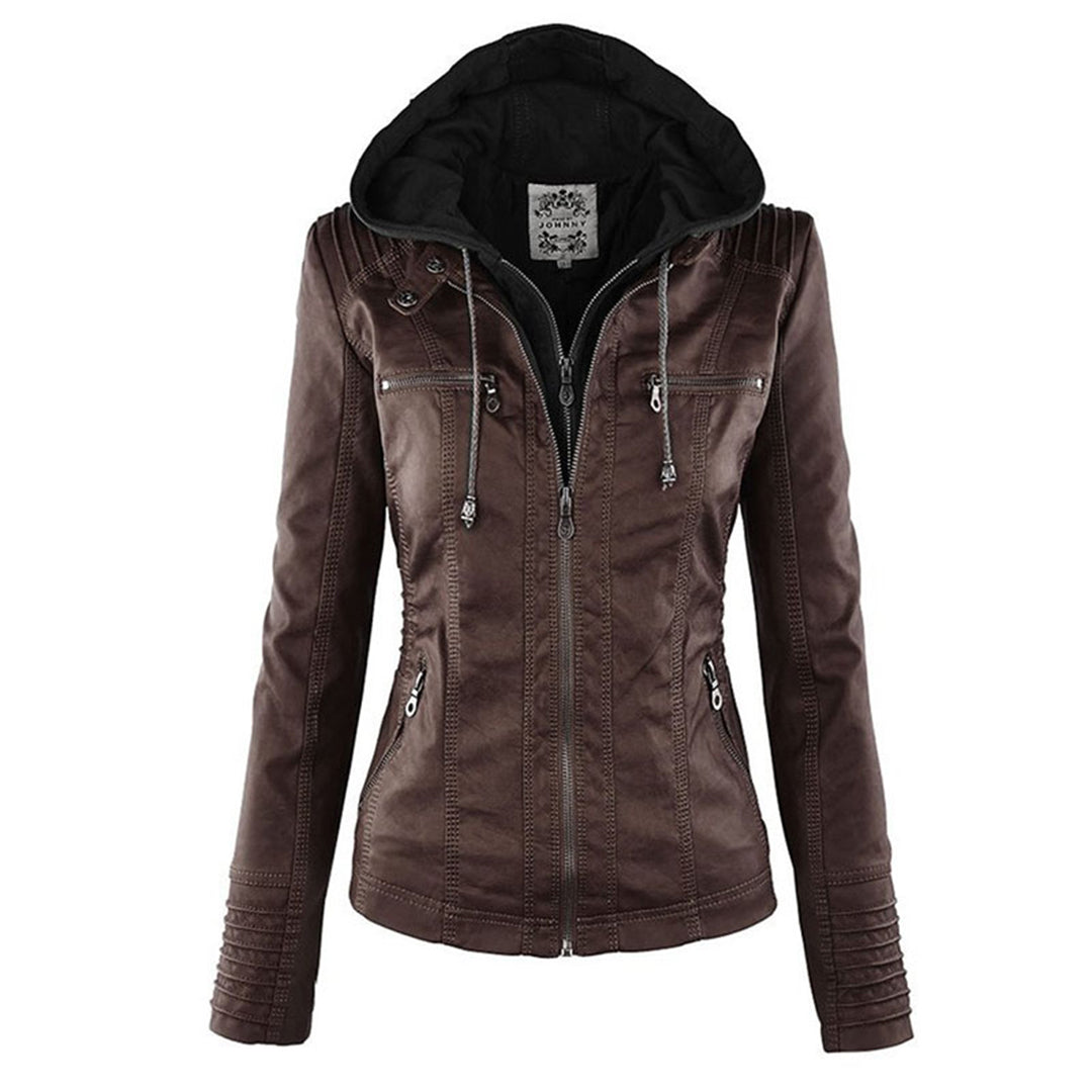 VELA | Hooded Moto Jacket