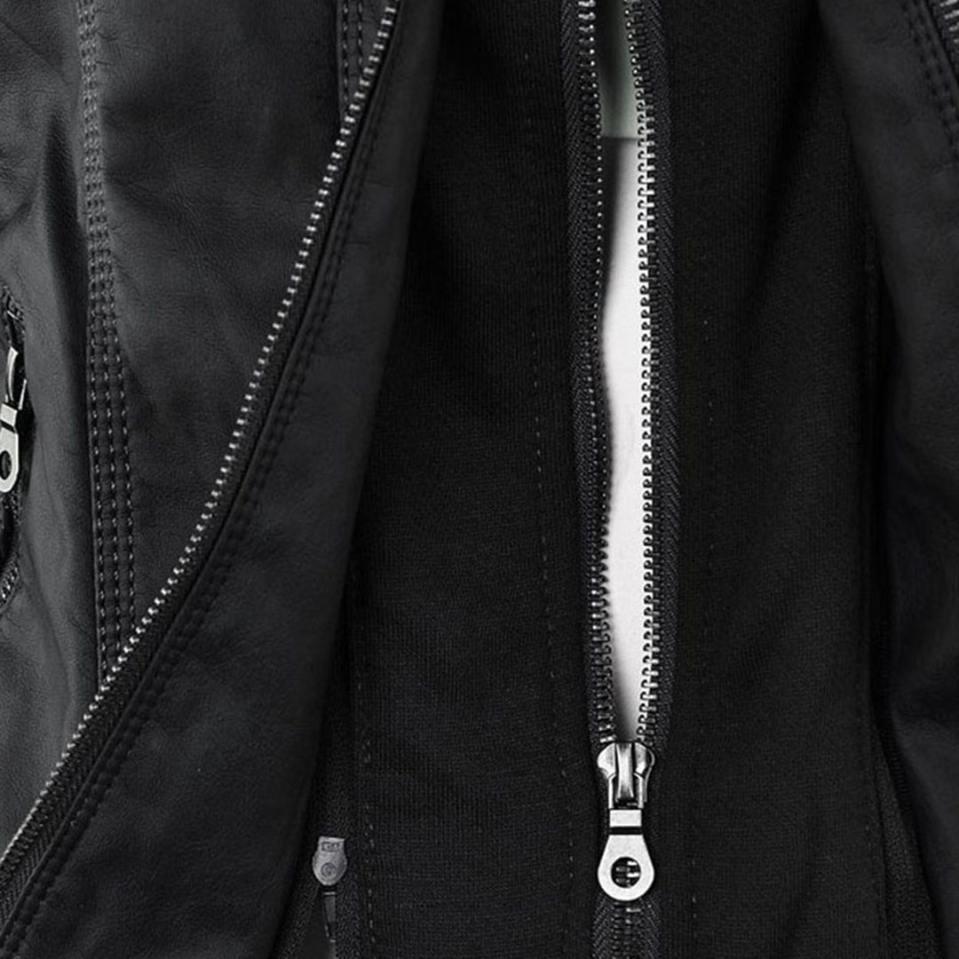 VELA | Hooded Moto Jacket