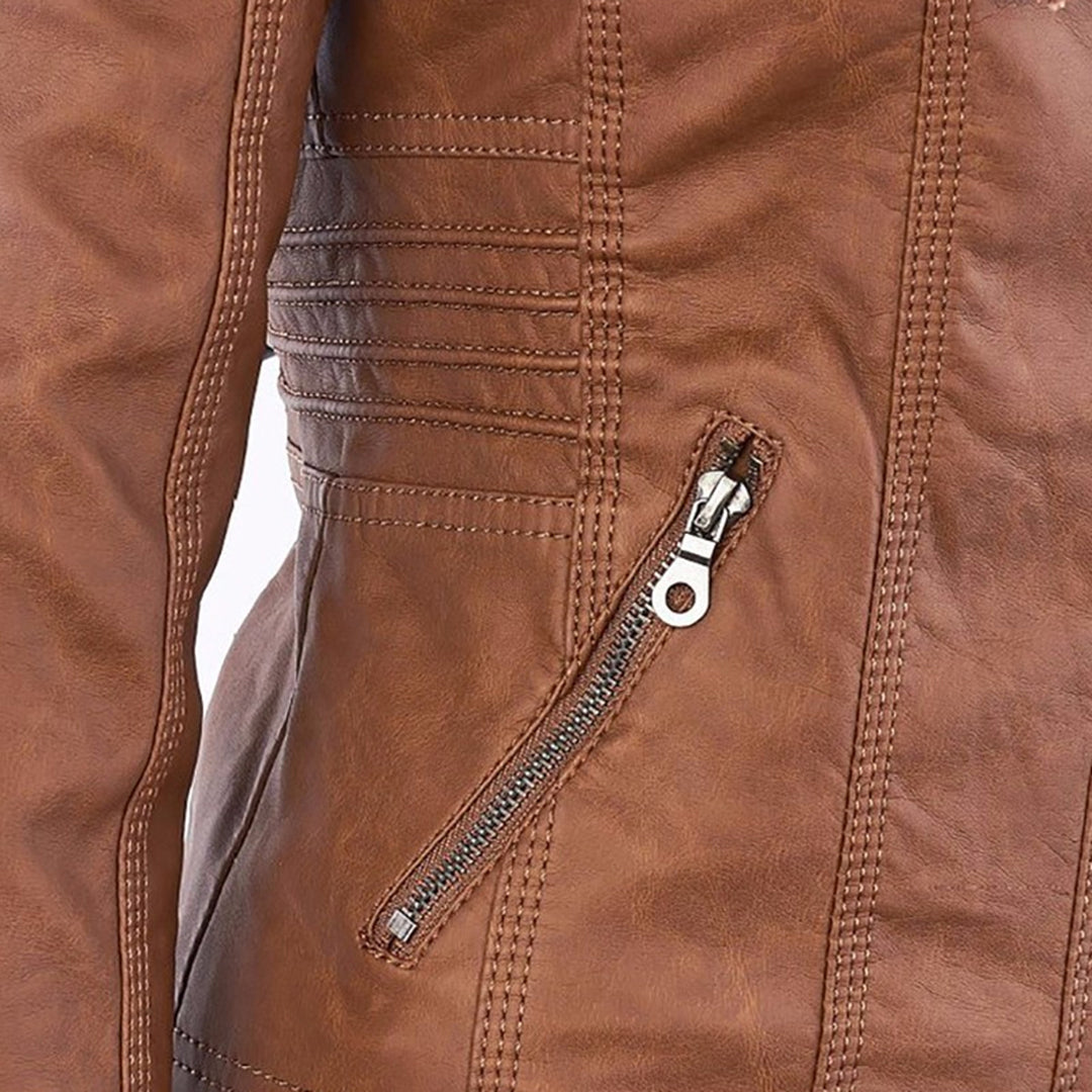 VELA | Hooded Moto Jacket