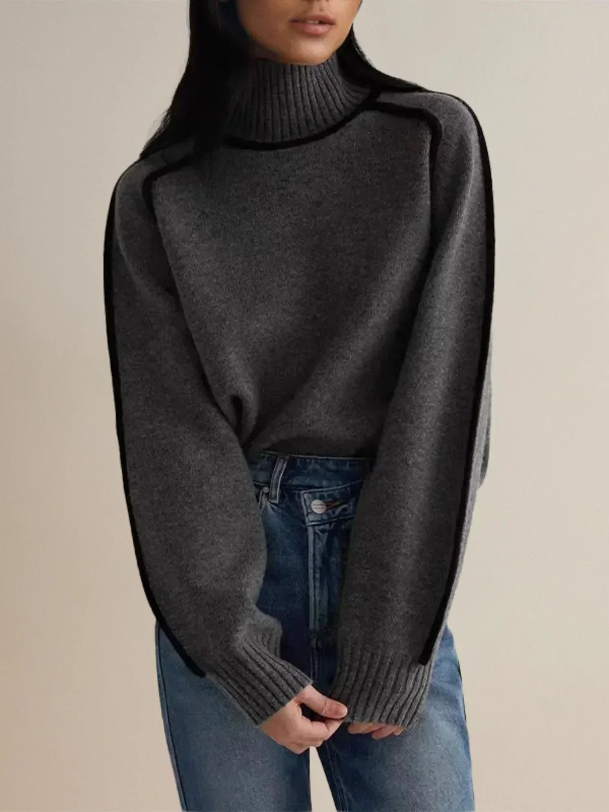 EVORA | Long-Line Turtleneck
