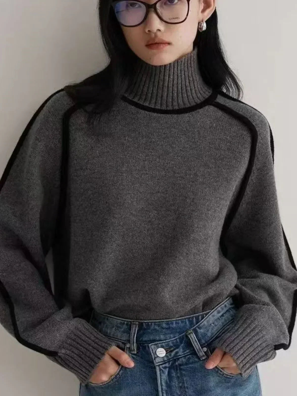 EVORA | Long-Line Turtleneck