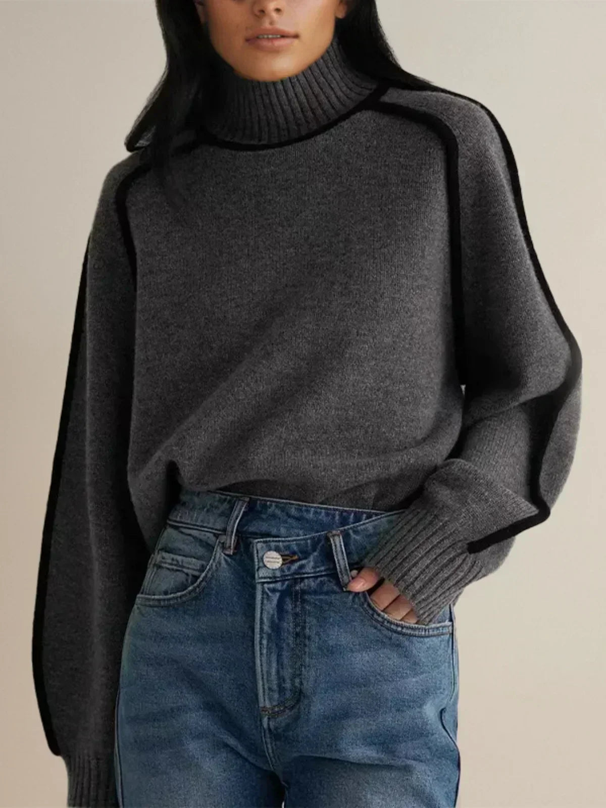 EVORA | Long-Line Turtleneck