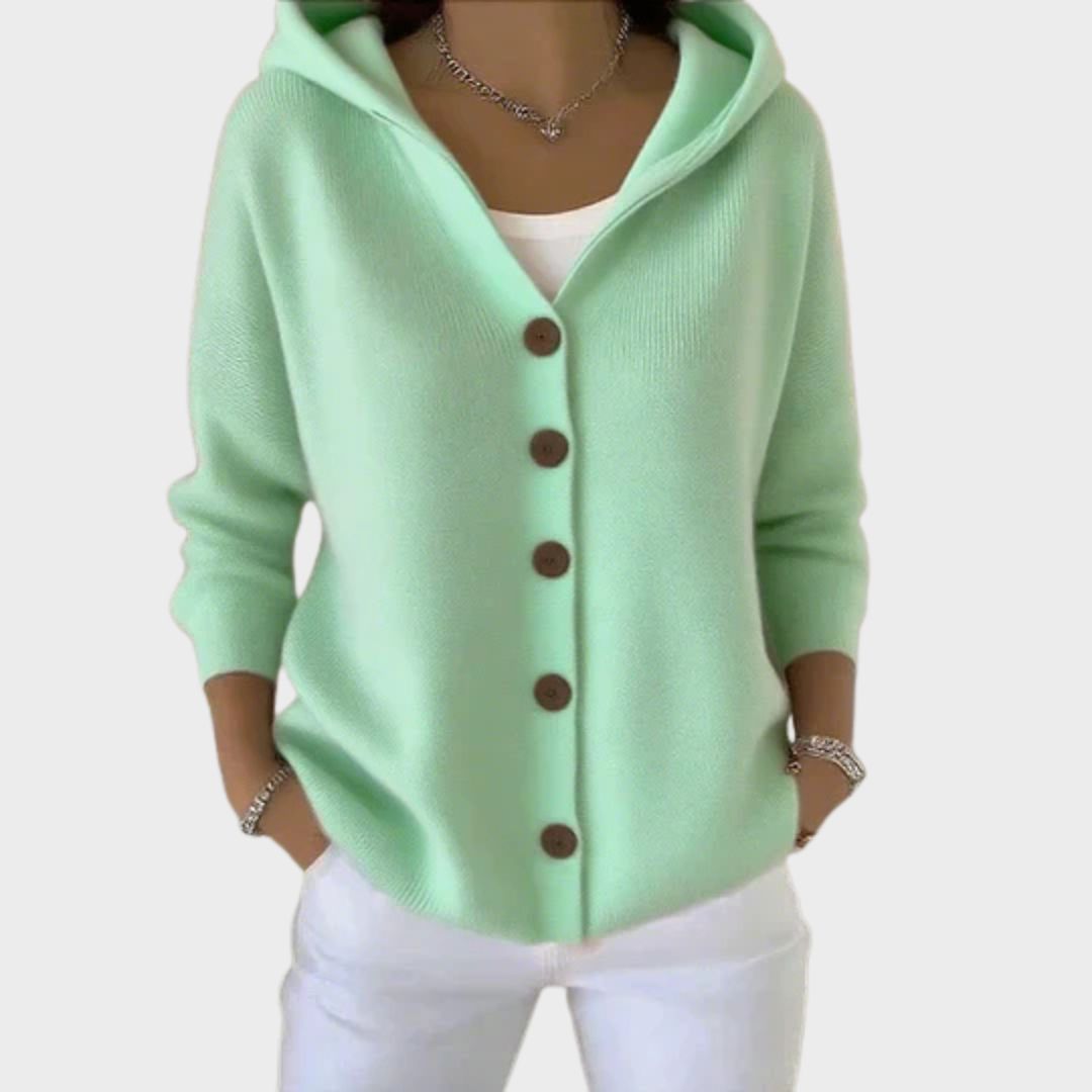 ALORA | Clasp-Front Cardi