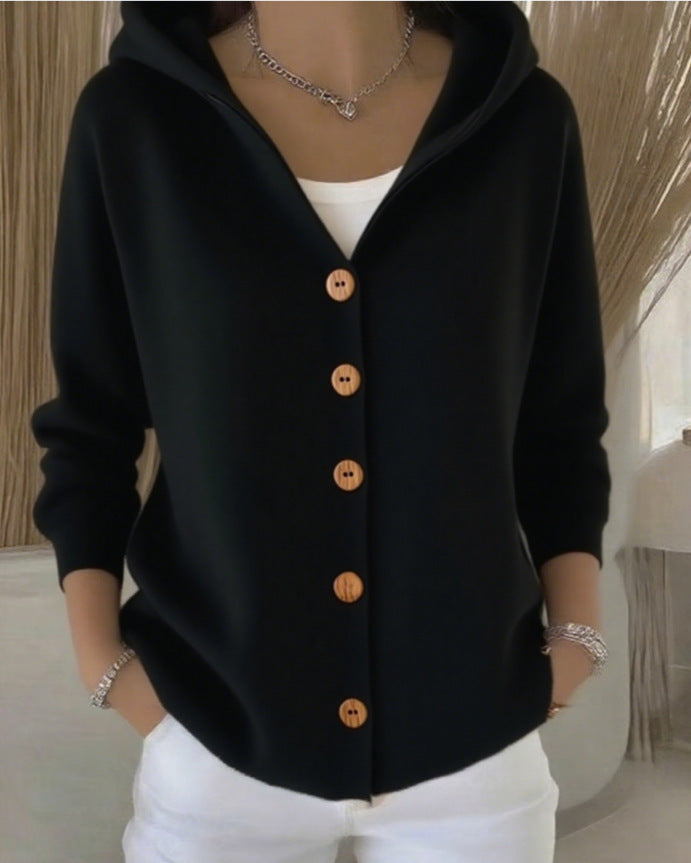 ALORA | Clasp-Front Cardi