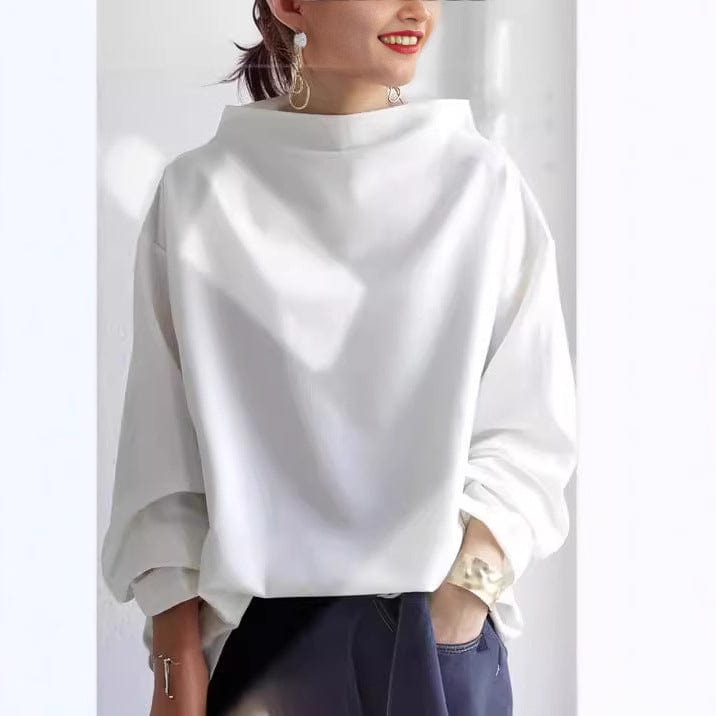 SELA | Collared-Knit Tee