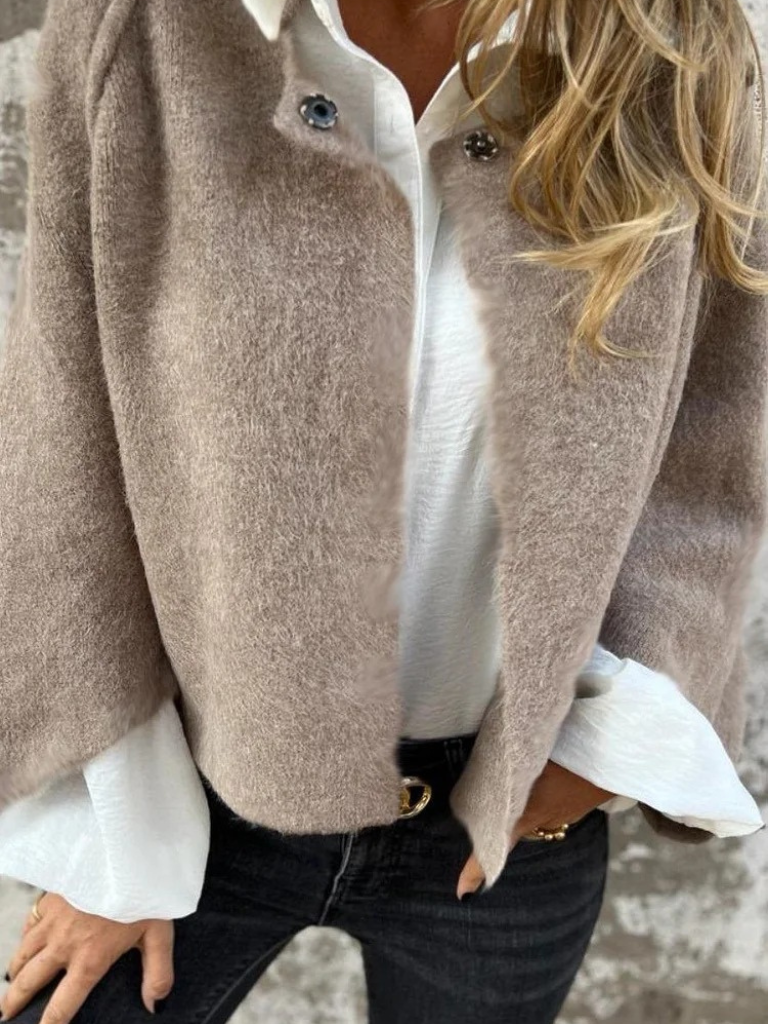 PAVANE | Plush-Knit Topper
