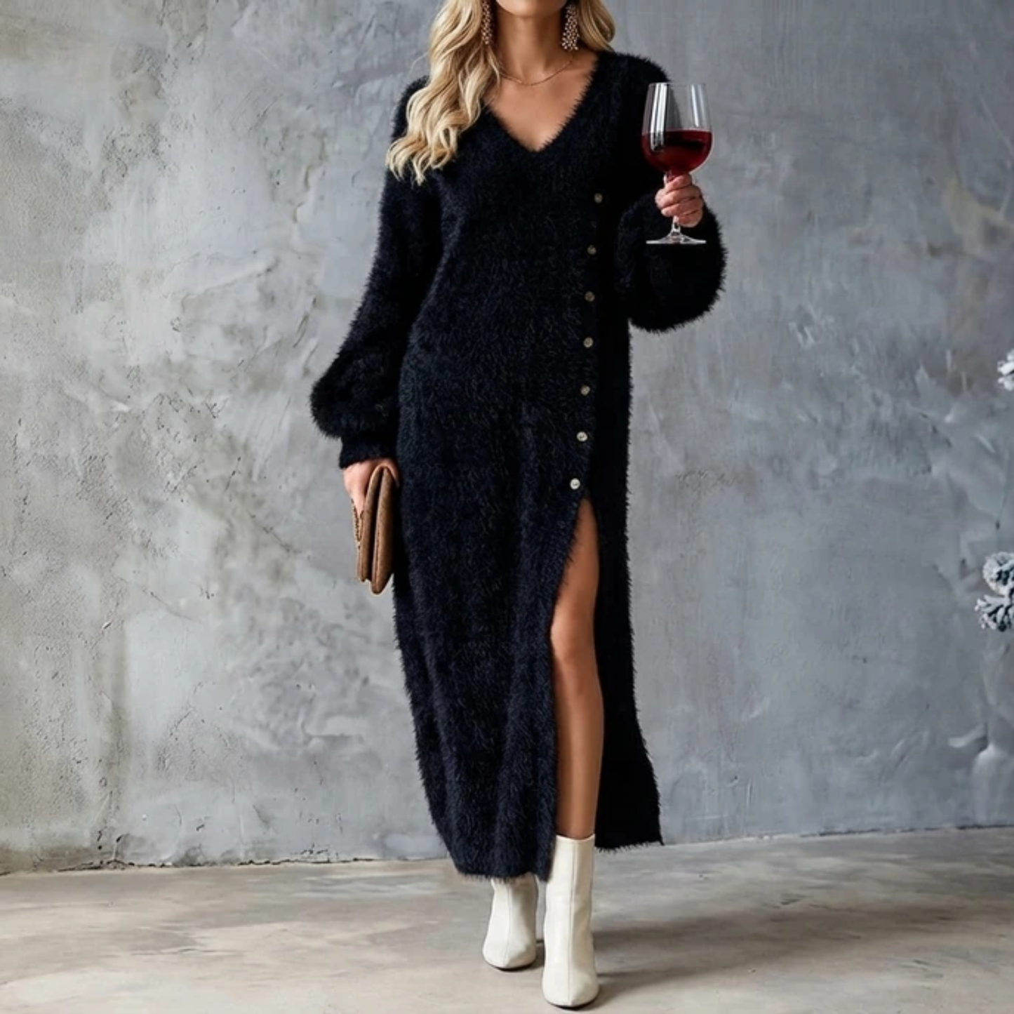 AURELIA| Velvet Evening Kaftan