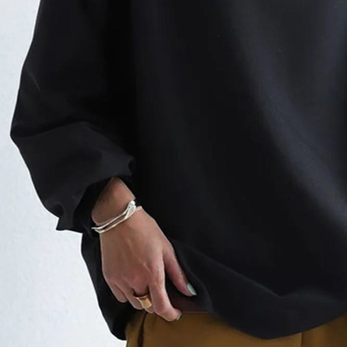 SELA | Collared-Knit Tee