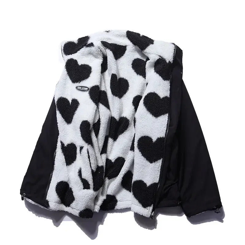 ELARA | Reversible Heart Jacket