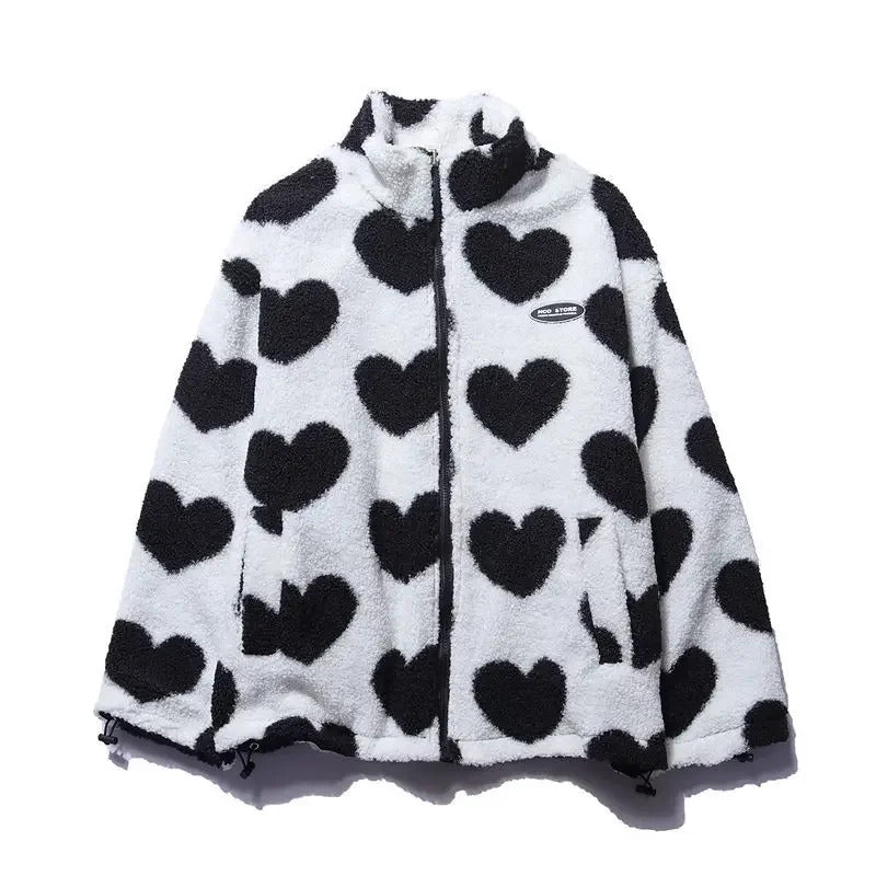 ELARA | Reversible Heart Jacket