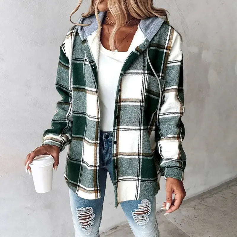 VIREO | Hooded Shirt-Jacket
