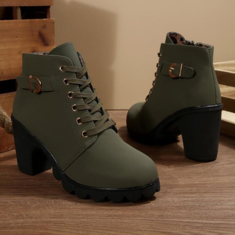 ZENYA | Buckled Heeled Boot