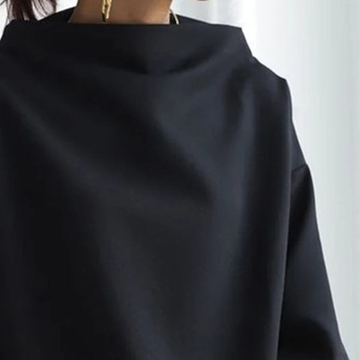 SELA | Collared-Knit Tee