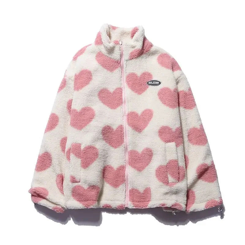 ELARA | Reversible Heart Jacket