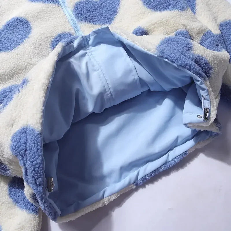 ELARA | Reversible Heart Jacket