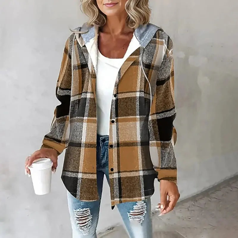 VIREO | Hooded Shirt-Jacket