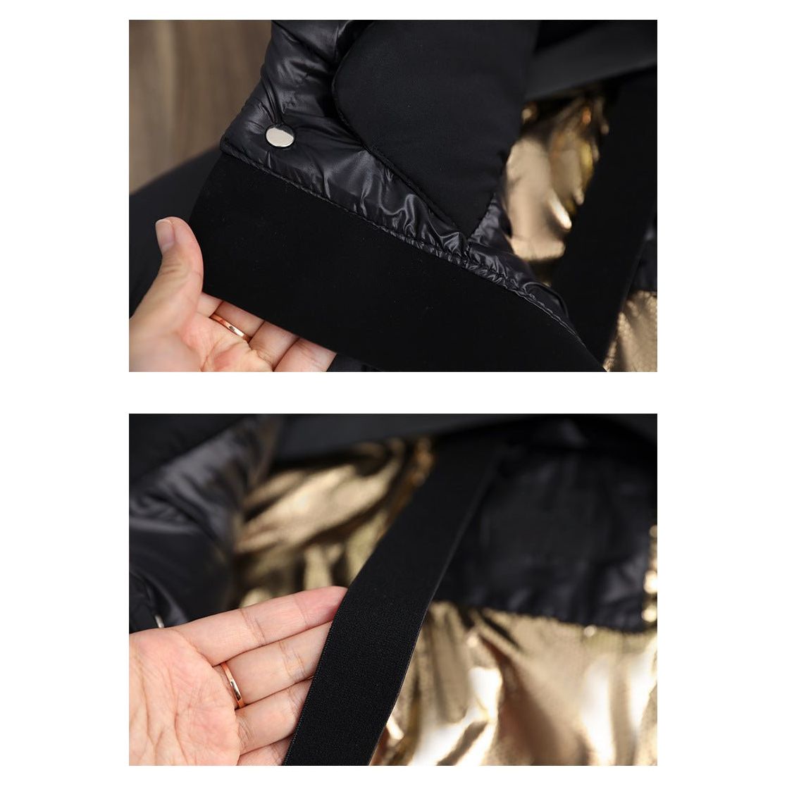TARON | Long Quilted Puffer Coat