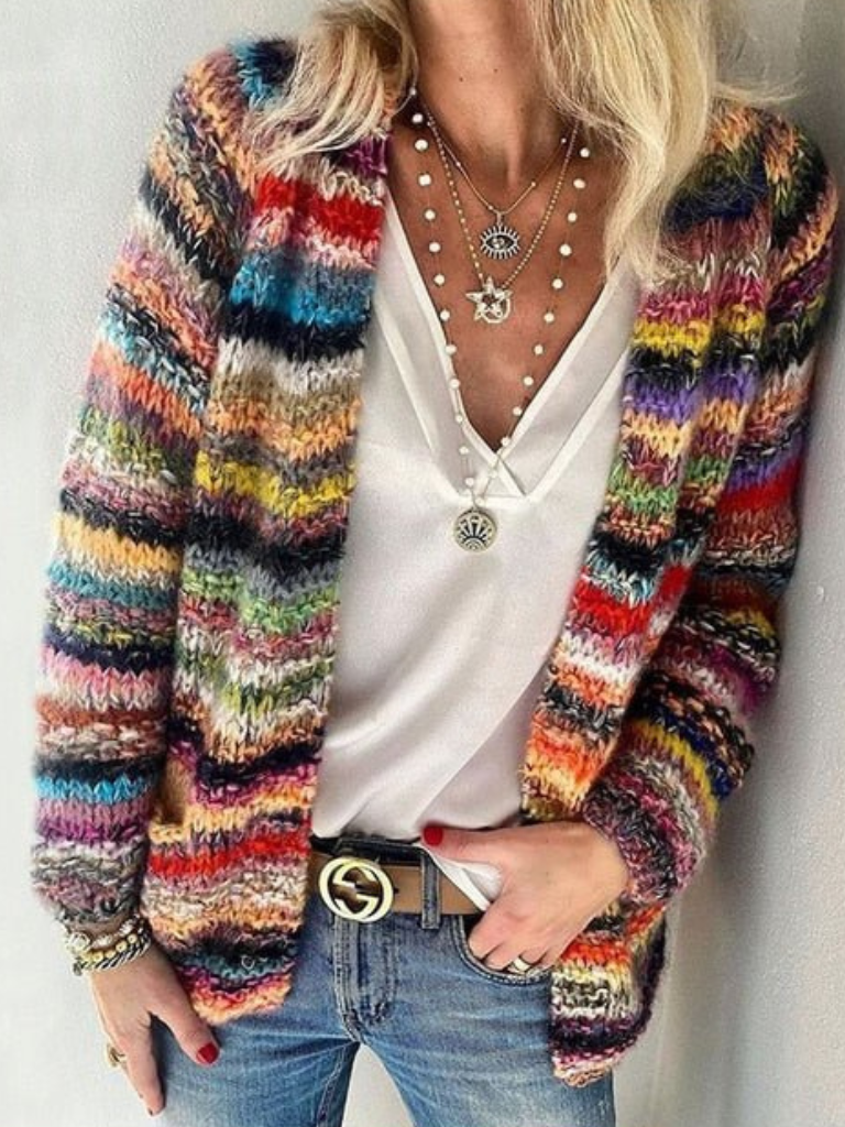 ANATHEA | Color-Sweep Cardi