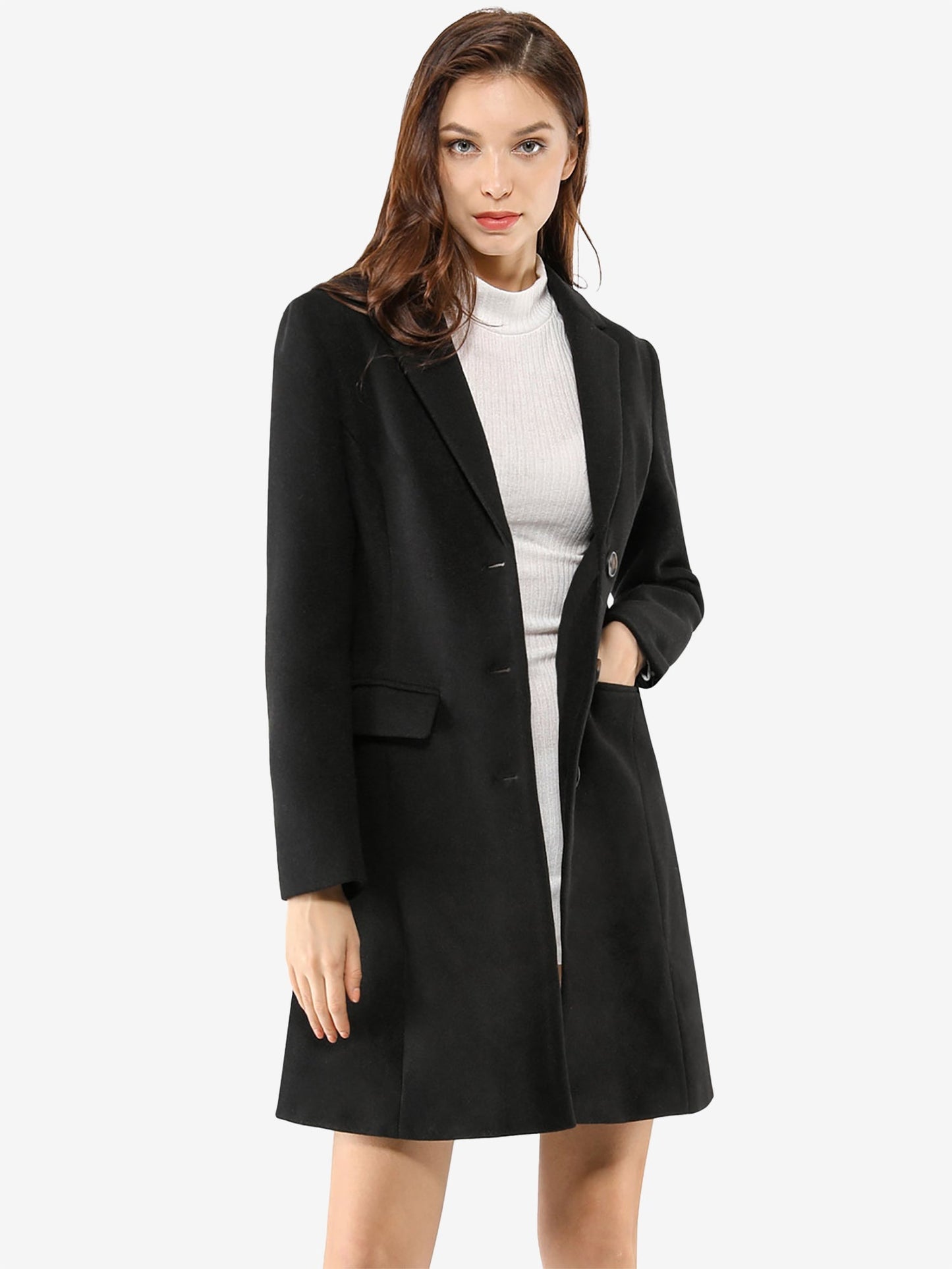 CARYS | Wool Collared Coat