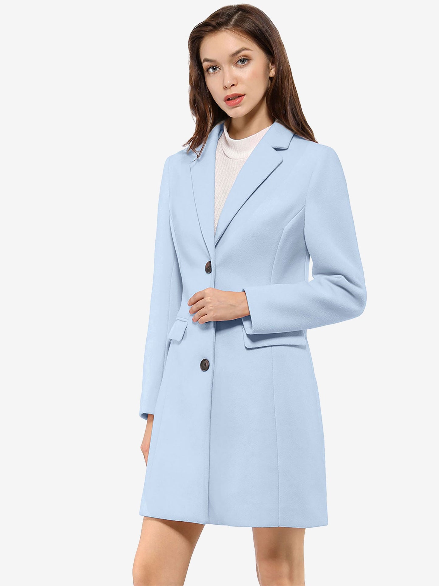 CARYS | Wool Collared Coat
